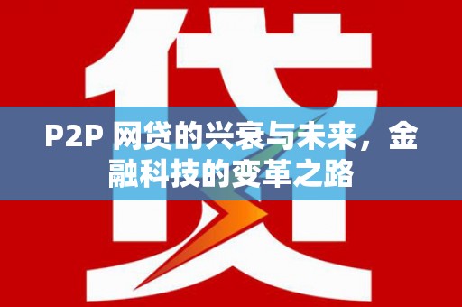 船营P2P 网贷的兴衰与未来，金融科技的变革之路
