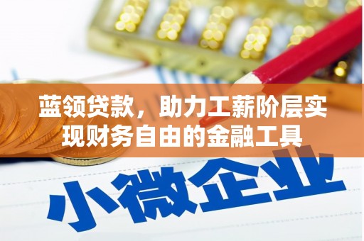 船营蓝领贷款，助力工薪阶层实现财务自由的金融工具