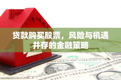 船营贷款购买股票，风险与机遇并存的金融策略