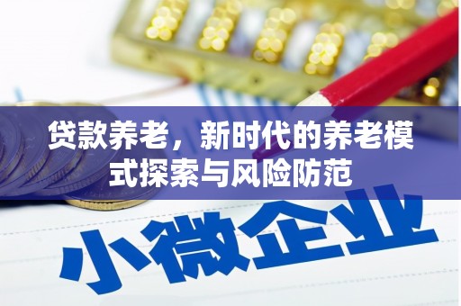 船营贷款养老，新时代的养老模式探索与风险防范